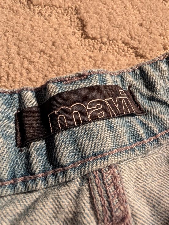 Mavi LAURA High-Rise Pleated Baggy Jeans - Size 32x27 - Picture 4 of 9